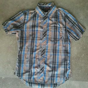 Tony Hawk Plaid Button Down. Size Small.
